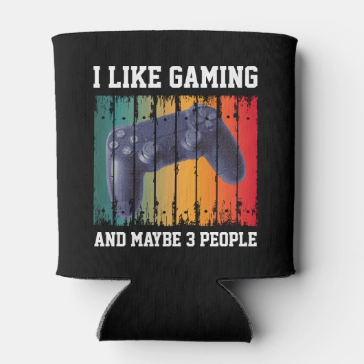 IK HOOP VAN GAMEN EN MISSCHIEN 3 MENSEN BLIKJESKOELER (Achterkant)