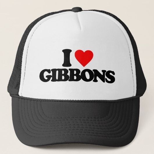 IK HOOP VAN GIBBONS TRUCKER PET (Voorkant)