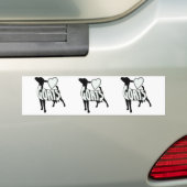 IK HOOP VAN GOATS LOGO ICON BUMPERSTICKER (Op auto)