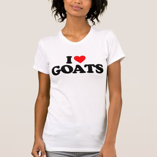 IK HOOP VAN GOATS T-SHIRT (Voorkant)