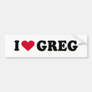 IK HOOP VAN GREG BUMPERSTICKER
