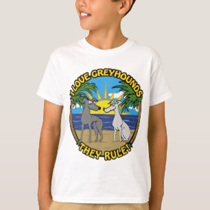 IK HOOP VAN GREYHOUNDS DIE ZE REGEL T-SHIRT