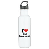 IK HOOP VAN GROTE REGERING - .png Waterfles (Voorkant)