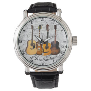 IK HOOP VAN GUITARS WRISTWATCH HORLOGE