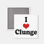 IK HOOP VAN {HEART} KLUNGE MAGNEET (Voorkant / Achterkant)
