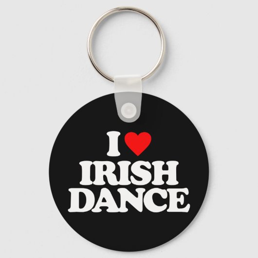 IK HOOP VAN IRISH DANCE SLEUTELHANGER (Voorkant)