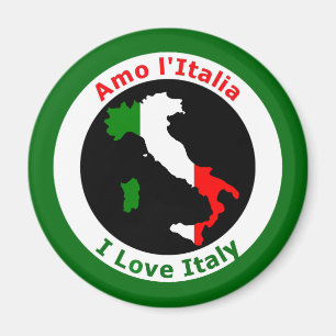 IK HOOP VAN ITALIË MAGNEET