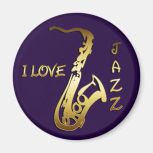 IK HOOP VAN JAZZ MAGNEET