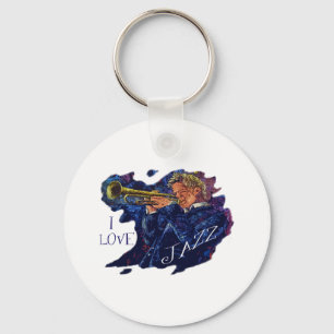 IK HOOP VAN JAZZ SLEUTELHANGER