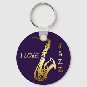 IK HOOP VAN JAZZ SLEUTELHANGER