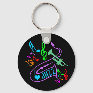 IK HOOP VAN JAZZ SLEUTELHANGER