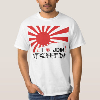 IK HOOP VAN JDM EAT SLEEP T SHIRT