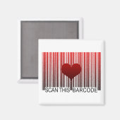 IK HOOP VAN JE BARCODE MAGNEET (Voorkant / Achterkant)