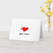 IK HOOP VAN JE MOM KAART (Gele Bloem)