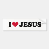 IK HOOP VAN JESUS BUMPERSTICKER (Voorkant)