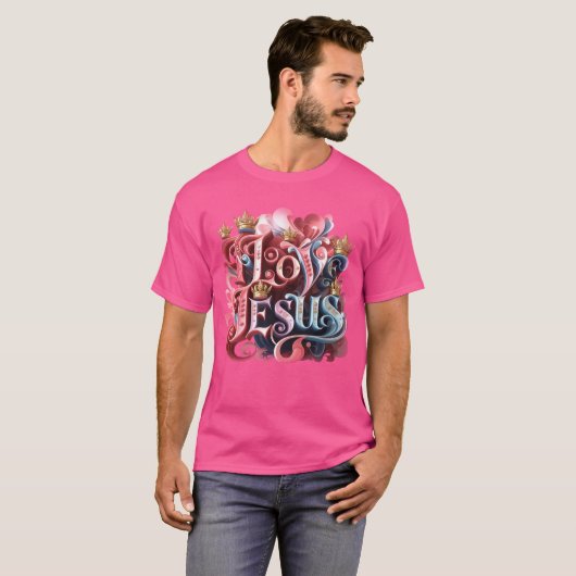 IK HOOP VAN JESUS T-SHIRT (Voorkant volledig)