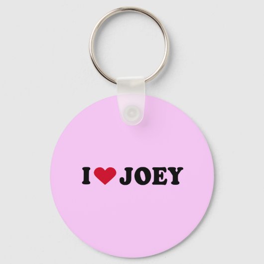 IK HOOP VAN JOEY SLEUTELHANGER (Voorkant)