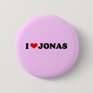 IK HOOP VAN JONAS RONDE BUTTON 5,7 CM