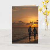 IK HOOP VAN JULLIE NAAR KUPLE SUNSET KAART (Gele Bloem)