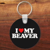 IK HOOP VAN MIJN BEAVER SLEUTELHANGER (Voorkant)