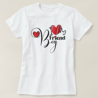 IK HOOP VAN MIJN BOYFRIEND T-SHIRT