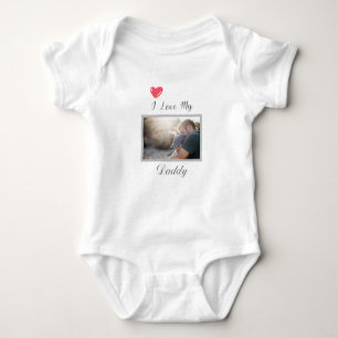 IK HOOP VAN MIJN DADDY BABY BODYSUIT, GEPERSONALIS ROMPER
