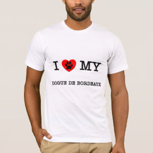 IK HOOP VAN MIJN DOGUE DE BORDEAUX T-SHIRT