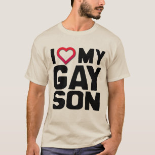 IK HOOP VAN MIJN GAY SON - T-SHIRT