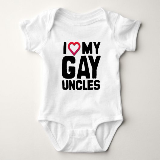 IK HOOP VAN MIJN GAY UNCLES ROMPER (Voorkant)