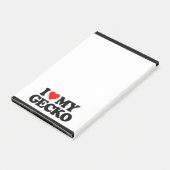 IK HOOP VAN MIJN GECKO POST-IT® NOTES (Schuin)