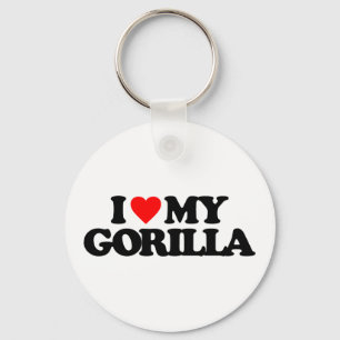 IK HOOP VAN MIJN GORILLA SLEUTELHANGER