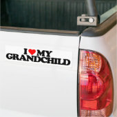 IK HOOP VAN MIJN GRANDCHILD BUMPERSTICKER (Op Truck)