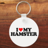 IK HOOP VAN MIJN HAMSTER SLEUTELHANGER (Voorkant)