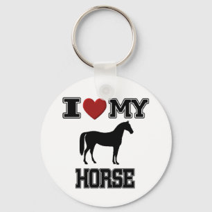 IK HOOP VAN MIJN HORSE SLEUTELHANGER