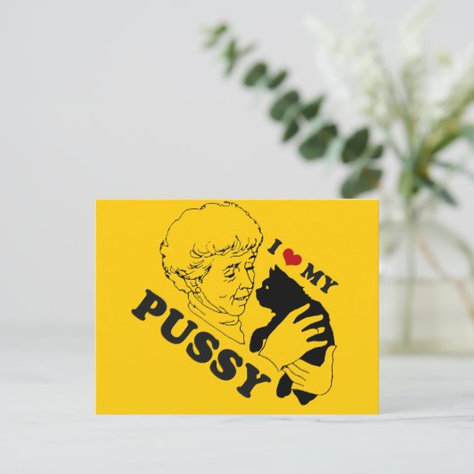 IK HOOP VAN MIJN KAT BRIEFKAART (Staand voorkant)