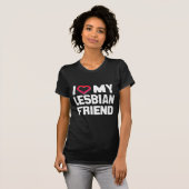 IK HOOP VAN MIJN LESBIAANSE VRIEND - - T-SHIRT (Voorkant volledig)