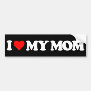 IK HOOP VAN MIJN MOM BUMPERSTICKER