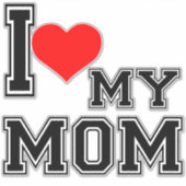 IK HOOP VAN MIJN MOM STICKER (Voorkant)