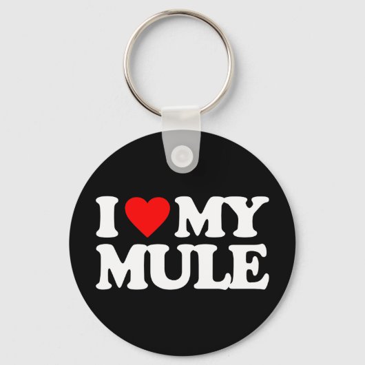 IK HOOP VAN MIJN MULE SLEUTELHANGER (Voorkant)