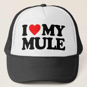 IK HOOP VAN MIJN MULE TRUCKER PET