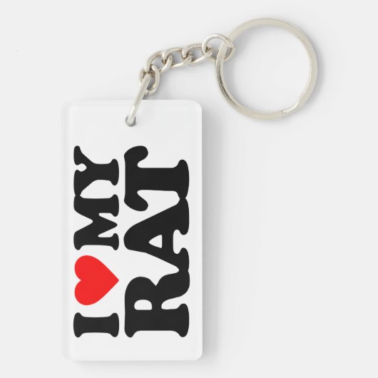 IK HOOP VAN MIJN RAT SLEUTELHANGER (achterkant)