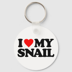 IK HOOP VAN MIJN SNAIL SLEUTELHANGER