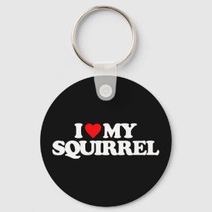 IK HOOP VAN MIJN SQUIRREL SLEUTELHANGER