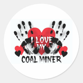 IK HOOP VAN MIJN STEENMINDER RONDE STICKER