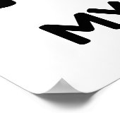 IK HOOP VAN MIJN VRIENDIN POSTER (Hoek)