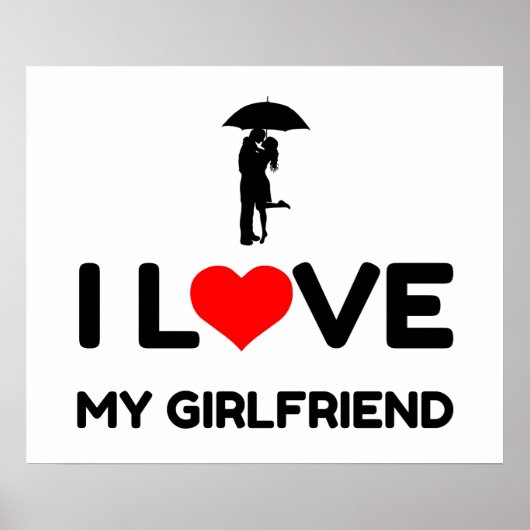 IK HOOP VAN MIJN VRIENDIN POSTER (Voorkant)