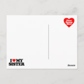 IK HOOP VAN MIJN ZISTER BRIEFKAART (Achterkant)