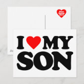 IK HOOP VAN MIJN ZON BRIEFKAART (Voorkant / Achterkant)