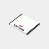 IK HOOP VAN MINNESOTA POST-IT® NOTES (Schuin)