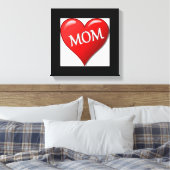 IK HOOP VAN MOM CANVAS AFDRUK (Insitu (Slaapkamer))